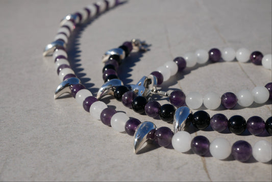 Collier Muna Bleu